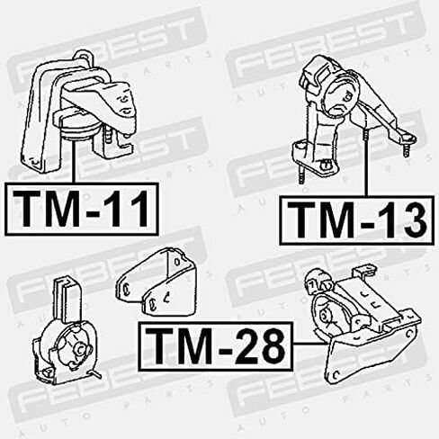 حامل المحرك الخلفي فبراير TM-13 Oem 12371-21110 in Kuwait