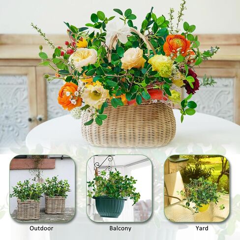 15 قطعة من فروع اللبخ مقاس 35.56 سم، سيقان الأوكالبتوس الخضراء الصناعية، سيقان خضراء صناعية للمنزل والمكتب والزفاف وديكور داخلي وخارجي (15) in Kuwait