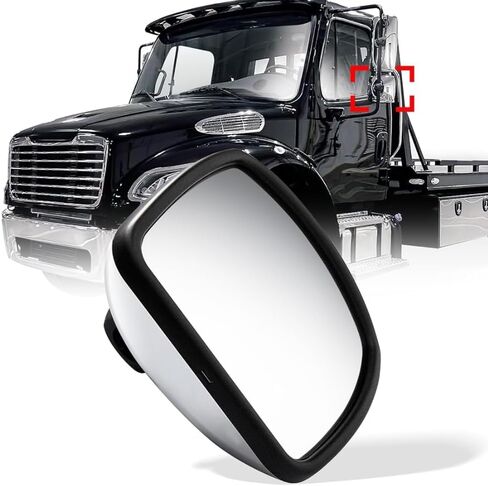 مرآة زاوية واسعة من الكروم من INIONE تناسب 2002-2021 لشاحنات Freightliner M2 100 112 106، Freightliner Columbia 112 120 الشاحنات in Saudi Arabia
