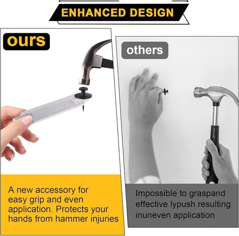 60 PCS Double-Headed Picture Hanging Nails Thumb Tacks for Wall Hangings,Heavy Duty Push Pins,Renter Friendly Wall Hooks Decor Small Picture Frame Hangers for Drywall Cork Board Pictures Tapestry&Art in Kuwait