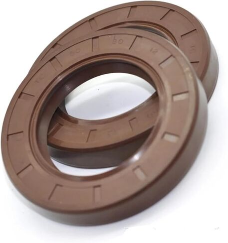 2PCS ID 8/9 MM Oil Seal Skeleton Brown Fluoro FKM Fluorine Rubber Hydrauli Spring U Lip TC Ring Gasket 8x14x4 8x14x5(8x16x8 2PCS) in Kuwait