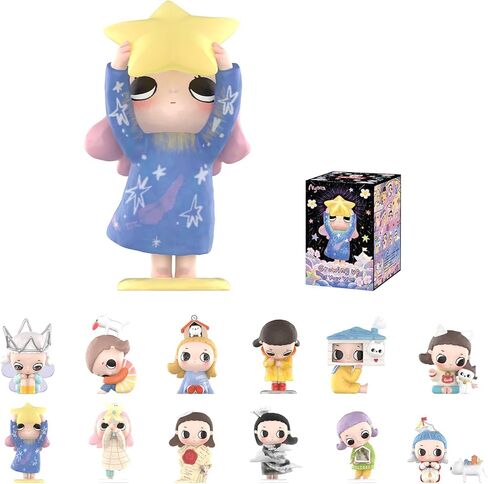 POP MART Nyota Growing up by Your Way Series Figures, Blind Box Figures, Random Design Action Figures Collectible Toys Home Decorations, Holiday Birthday Gifts, Single Box in Kuwait