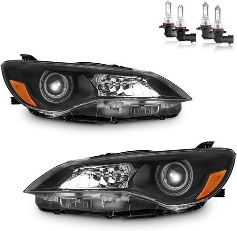 Headlights Assembly with Bulbs for 2015-2017 Toyota Camry Models Only [4-Door Sedan] Headlamp Replacement Driver & Passenger Side in Saudi Arabia