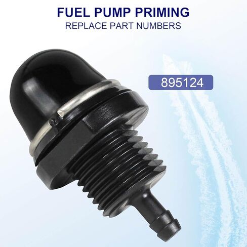 Fuel Pump Priming 895124, Compatible with Mercury 8HP 9.9HP 10HP 15HP 20HP Carb 4 Stroke 2005-2008, Outboard Priming Start Pump Replace 895124 in Kuwait