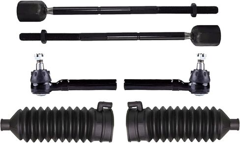 PartsW 10 Pc Front Suspension & Steering Kit compatible with Ford Mustang 1994-2004 Heavy-Duty Replacement EV127 K8685 K8848 ES3184 K8439 in Saudi Arabia