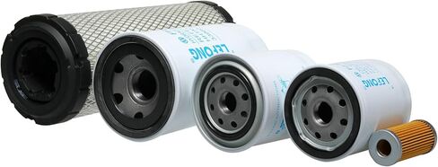 ST-7043 Filter Kit Fits New Holland TC25D TC27D TC29D TC29DA TC30 TC33D TC33DA tractor Replaces Oil/Lube 84475542, Fuel 47797858, Air Kit 87682998 84539215,Hydraulic 84475483 47671640 (6 Pcs) in Kuwait