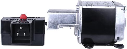 RAREELECTRICAL محرك كهربائي 120 فولت متوافق مع تيكومسيه Ohv Lh195 Oh195 Ohh50 Ohh55 Ohh60 Ohsk50-Ohsk70 منفاخ الثلج 33290 9 أسنان Ccw Pmdd in Kuwait