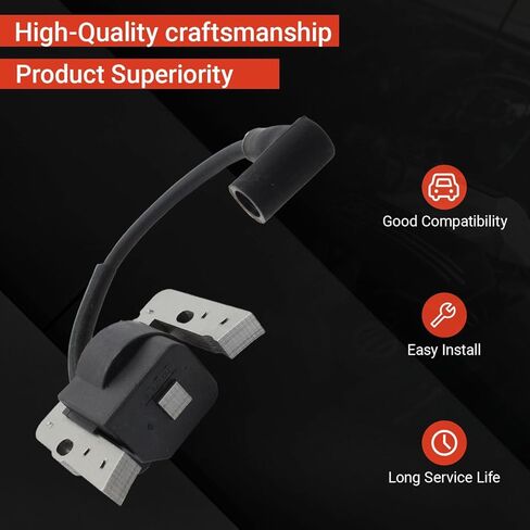 ignition coil with spark plug 36344A Compatible with Tecumseh OHV110 OHV130 OHV135 to OHV175 OHV180 OV358EA OV490EA Replaces 36344 37137 in Kuwait