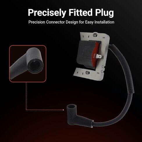 ignition coil with spark plug 36344A Compatible with Tecumseh OHV110 OHV130 OHV135 to OHV175 OHV180 OV358EA OV490EA Replaces 36344 37137 in Kuwait