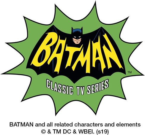 Batman Classic TV Series Logo Low Profile Thin Mouse Pad Mousepad Rubber multi-colored in Saudi Arabia