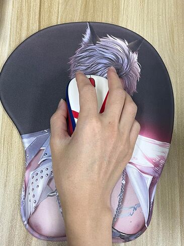 Love and Deepspace Gaming Mouse Pad Sylus Xavier Zayne Rafayel Caleb 3D Chest Mouse pad (Sylus 3) in Saudi Arabia