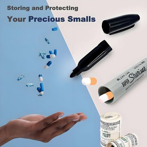 2 PCS Fake Pen Transfer Safe Creative Hidden Safe Pen Diversion Safe Marker Provide Concealed Storage Solutions to Ensure Safety and Security in Saudi Arabia