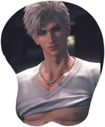 Love and Deepspace Gaming Mouse Pad Sylus Xavier Zayne Rafayel Caleb 3D Chest Mouse pad (Sylus 3) in Saudi Arabia
