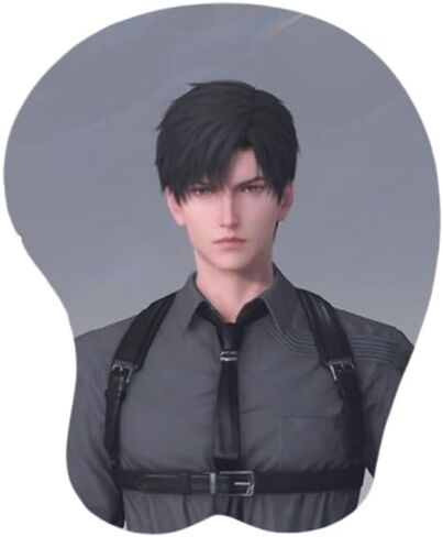 Love and Deepspace Gaming Mouse Pad Sylus Xavier Zayne Rafayel Caleb 3D Chest Mouse pad (Sylus 3) in Saudi Arabia