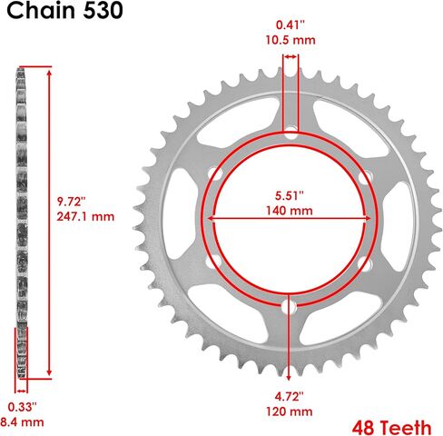 Caltric Gold O-Ring Drive Chain and Sprocket Kit Compatible With Kawasaki Ninja ZX-6 ZX600E 1993 1994 1995-2002 in Saudi Arabia