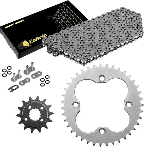 Caltric Steel O-Ring Drive Chain & Sprocket Kit Compatible with Honda Trx400Ex Sportrax 2005-2008 in Saudi Arabia