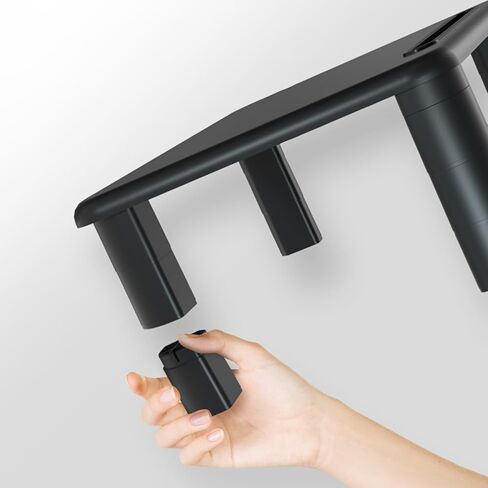 Corner Monitor Stand Adjustable 3 Height Computer Monitor Stand Desk Portable, Universal Monitor Stand Base for Shelf LCD LED TV, Notebook Plant Shelf Organizer (Color : 34-145mm, Size : 400mm (15.7 in Saudi Arabia