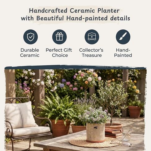 وعاء زهور بامبل بي 5 بوصة، متعدد الألوان in Kuwait