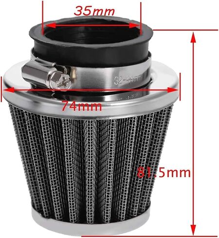 PZ19 Carburetor Replacement for 125cc 110cc 110cc 90cc 50cc 70cc ATV Dirt Bike and Go Kart with Fuel Filter and 35mm Air Filter in Kuwait