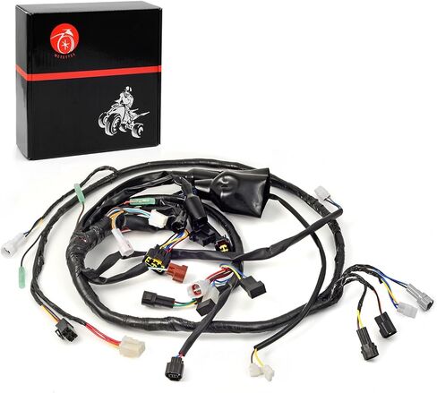 Wire Wiring Harness Compatible with Yamaha YFZ450 YFZ450X 2007 2008 2009 5D3-82590-00-00 in Kuwait