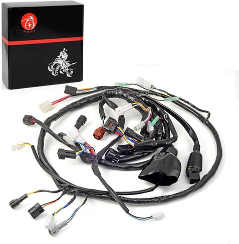 Wire Wiring Harness Compatible with Yamaha YFZ450 YFZ450X 2007 2008 2009 5D3-82590-00-00 in Kuwait