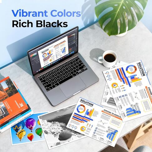 LC203 Ink Cartridges for Brothers Printer Replacement for Brother LC201 Ink Cartridges LC203XL LC201XL Work with MFC-J480DW MFC-J485DW MFC-J885DW MFC-J880DW Printers (Black Color, 4 Pack) in Kuwait