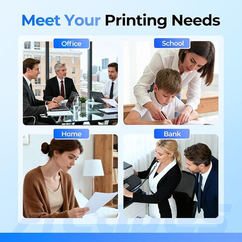 LC203 Ink Cartridges for Brothers Printer Replacement for Brother LC201 Ink Cartridges LC203XL LC201XL Work with MFC-J480DW MFC-J485DW MFC-J885DW MFC-J880DW Printers (Black Color, 4 Pack) in Kuwait