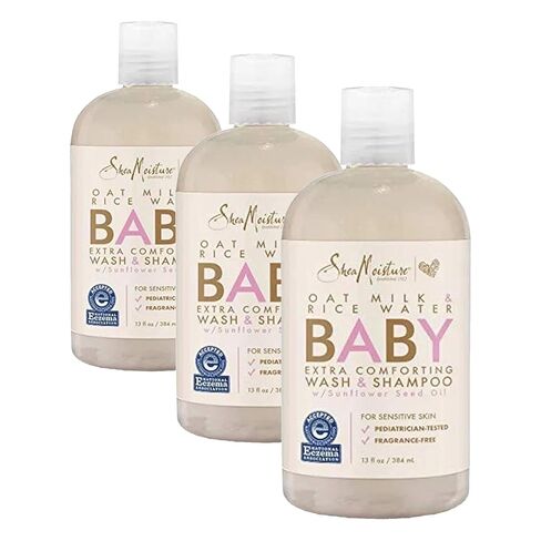 Oat Milk & Rice Water Baby Extra Comforting Wash & Shampoo in Kuwait