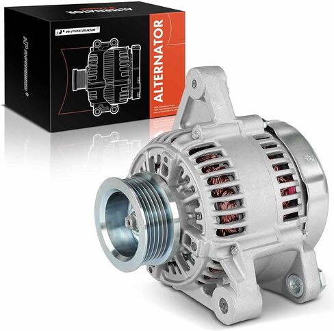 A-Premium Alternator Compatible with Toyota Camry 1994-1996, Avalon 1995-1999 & Lexus ES300 1994-1996, 3.0L, 12V 80A 6-Groove Pulley Clockwise, Replace# 270600A020, 2706020010 in Saudi Arabia