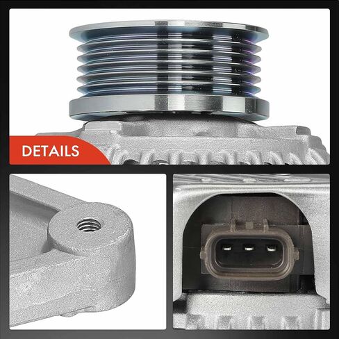 A-Premium Alternator Compatible with Toyota Camry 1994-1996, Avalon 1995-1999 & Lexus ES300 1994-1996, 3.0L, 12V 80A 6-Groove Pulley Clockwise, Replace# 270600A020, 2706020010 in Saudi Arabia