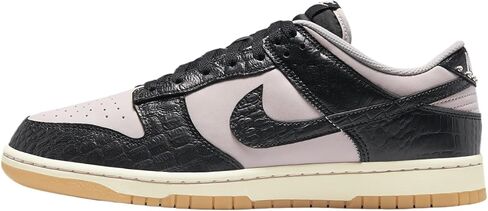 حذاء Nike Dunk Low Retro للرجال (HF9191-001، بنفسجي بلاتيني/رغوة وردية/حليب جوز الهند/أسود) مقاس 13 in Saudi Arabia
