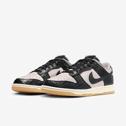 حذاء Nike Dunk Low Retro للرجال (HF9191-001، بنفسجي بلاتيني/رغوة وردية/حليب جوز الهند/أسود) مقاس 13 in Saudi Arabia