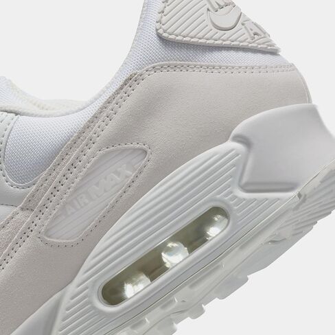 Air Max 90 Mens Running Shoes (White/Photon Dust/Summit White/Platinum Tint) (IB6392-100, White) Size 9.5 in Saudi Arabia