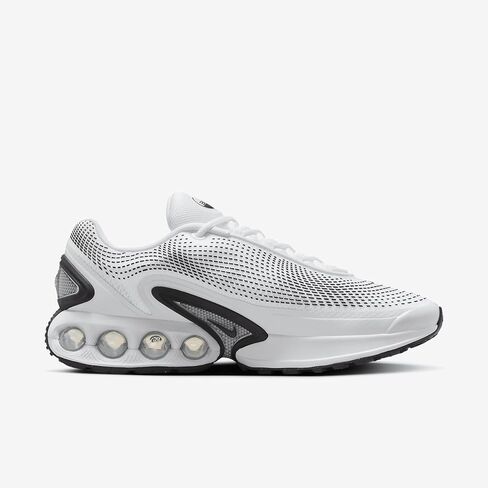 Nike Air Max Dn Shoes (DV3337-103, White/Photon Dust/Metallic Silver) Size 9.5 in Saudi Arabia
