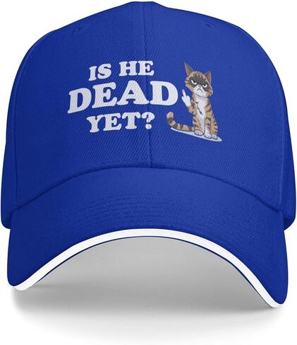 قبعة بيسبول نسائية مضحكة من Is He Dead Yet in Kuwait