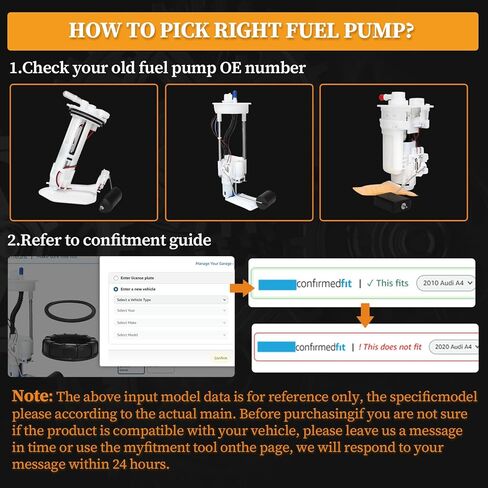 2013-2019 Fuel Pump Assembly Compatible for Polaris Ranger XP 1000 570 900 Crew EPS EU High Lifter Hunter NSTR Ranch Replace 2204852 2521307 2521196 47-1010 in Kuwait