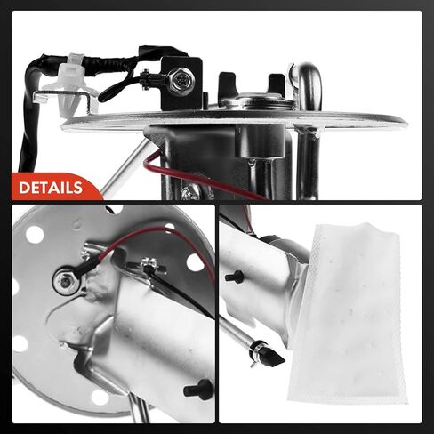 A-Premium Electric Fuel Pump Assembly Compatible with Honda Civic, CRX 1990 1991, 1.5L 1.6L, Replace# 17708SH3A36 in Saudi Arabia