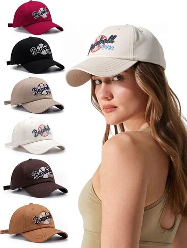 Unisex Sun Hats Adjustable Baseball Cap Embroidered Visor Cap Trucker Hats with Baseball Design in Saudi Arabia