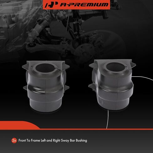 A-Premium 2-Pack Front To Frame Sway Bar Bushing Kits, Compatible with Ford Explorer 2006-2019, Flex 2010-2012, Explorer Sport Trac, Police Interceptor Utility & Lincoln MKT & Mercury Mountaineer in Saudi Arabia