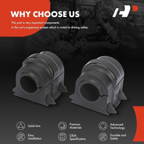 A-Premium 2-Pack Front To Frame Sway Bar Bushing Kits, Compatible with Ford Explorer 2006-2019, Flex 2010-2012, Explorer Sport Trac, Police Interceptor Utility & Lincoln MKT & Mercury Mountaineer in Saudi Arabia