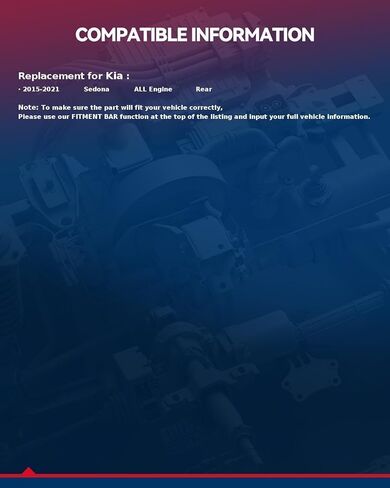 KAX 512556 Rear Wheel Bearing hub Assembly Compatible with Kia Sedona 2015-2021,1pc Wheel Bearing 5 Lugs W/ABS in Saudi Arabia