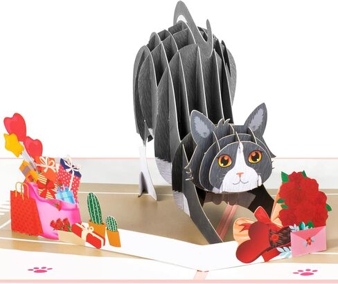 بطاقة زفاف منبثقة من Just Married من شركة GREETING ART، بطاقة رومانسية للعروس والعريس، والخطوبة، وبطاقة هدايا تهنئة الزفاف in Kuwait