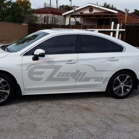 EZAUTO WRAP VLT 50% Uncut Roll 20" x 10FT Window Tint Film Charcoal Black Smoke Car Glass Office in Kuwait