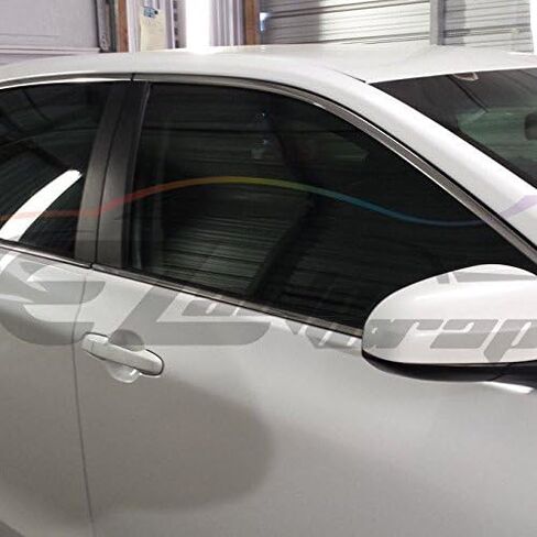EZAUTO WRAP VLT 50% Uncut Roll 20" x 10FT Window Tint Film Charcoal Black Smoke Car Glass Office in Kuwait
