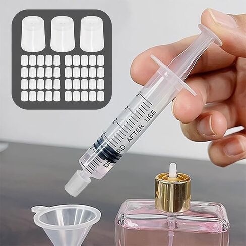 Perfume Dispenser Pump 100pcs Perfume Extraction Plastic Adapters Syringe Pump Without Syringe for Travel Refillable Atomizers Spray Bottle in Saudi Arabia
