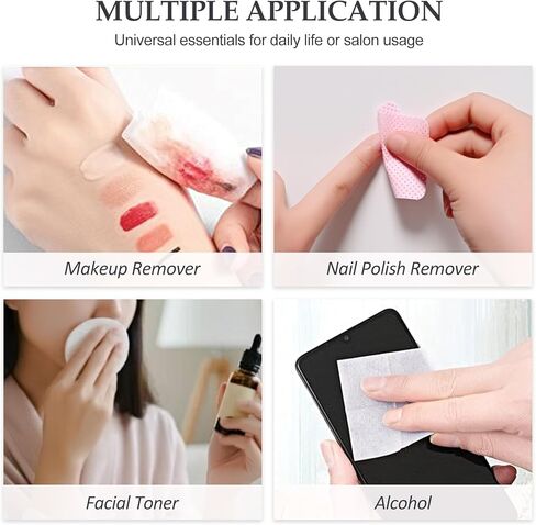 2 Pack Non-Acetone Nail Polish Remover Pump Dispenser Lockable Empty Alcohol Dispenser Push Down One-Touch Bottle Container with Flip Top Cap for Makeup Remover Facial Toner, 300ML(10.1oz) in Saudi Arabia