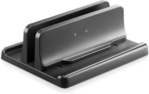 Dual Adjustable Vertical Stand ABS Plastic 4 in 1 Design Save Space(2 slot version) in Saudi Arabia