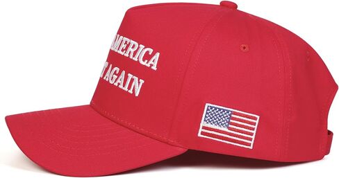 45-47 Baseball Cap Embroidered with Keep America Great Again and USA Flag for Mens Women, Adjustable Trucker Hat in Saudi Arabia