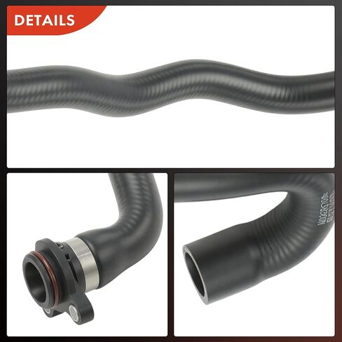 A-Premium Thermostat To Cylinder Head Radiator Hose Compatible with BMW 335i 2007-2010, 335i xDrive 2009-2010, 335is 2011-2013, 335xi 2007-2008, Z4 2009-2016, 1 Series M 2011, 135i 2008-2010, 3.0L in Saudi Arabia