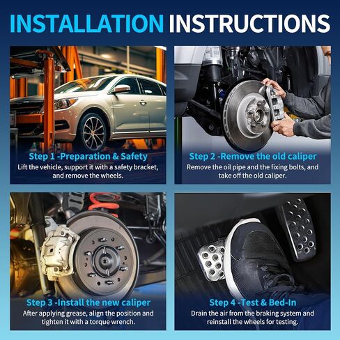 184754 184755 مجموعة فرجار الفرامل الخلفية بدون دعامة لسيارة Ford Explorer 2001-2010، Ford Explorer Sport 2003، Jeep Wrangler 2003-2006، Jeep Liberty 2003-2007، Jeep TJ 2003-2006، يسار ويمين in Saudi Arabia